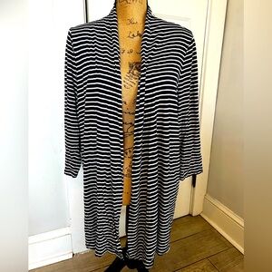 Talbots Long Cardigan 3/4 Sleeve Top - Size 2X